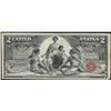 Image 1 : 1896 $2 Educational Silver Certificate Note