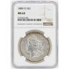 Image 1 : 1889-O $1 Morgan Silver Dollar Coin NGC MS63