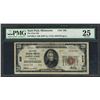 Image 1 : 1929 $20 National Currency Note Saint Paul, Minnesota CH# 203 PMG Very Fine 25