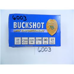 NobelSport 12 GA. 2.75" 00 Buckshot, 12 Pellets, 10 per Box