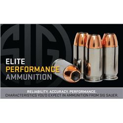 SIG AMMO VCROWN 40S&W 165GR 1090FPS 20 per box, E40SW120