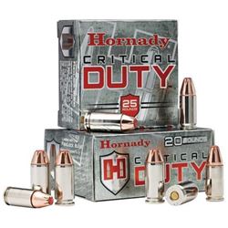 Hornady, Critical Duty, 9MM, 135 Grain, FlexLock Duty, #H90236 rs, Twenty-Five (25) per box