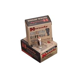 Hornady, Critical Defense, 45ACP, 185 Grain, Hollow Point, rs #H90900, Twenty (20) per box