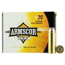 Armscor USA .44 Magnum Ammunition 20 Rounds 240 Grain Hollow Point ws armfac44m2n