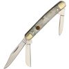 Image 1 : Hen & Rooster, Made in Germany, Small Stockman, Cracked Ice Handle, HR303CI Retail $45