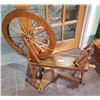 Image 1 : ANTIQUE SPINNING WHEEL
