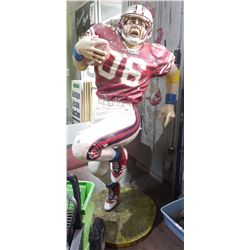 FOOTBALL PLAYER STATUE