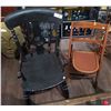 Image 1 : TWO VINTAGE CHILDREN'S CHAIRS