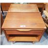 Image 1 : PAIR VINTAGE MID CENTURY MODERN TEAK NIGHTSTANDS