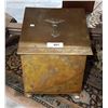 Image 1 : ANTIQUE BRASS COAL BOX
