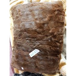 MINK FUR PILLOW