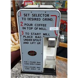 VINTAGE HOBART ELECTRIC COMMERCIAL COFFEE GRINDER