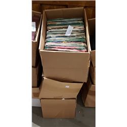 3 CASES VINTAGE 45 RECORDS 1950'S/60'S
