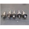 Image 2 : BT40 Lyndex End Mill Holders, 3/16", (2) 3/8", (2) 1/2"