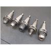 Image 1 : BT40 Lyndex End Mill Holders, 1/4", 1/2", 5/8", (2) 3/4"