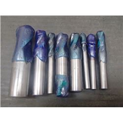 Misc Resharpened Solid Carbide End Mills