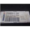Image 3 : New Seco Carbide Inserts, P/N: SPMX090304-75 T25M