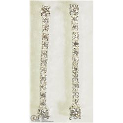 STERLING SILVER CUBIC ZIRCONIA EARRINGS