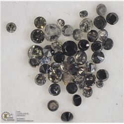 GENUINE BLACK DIAMOND (APPROX 0.5CT)
