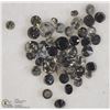 Image 1 : GENUINE BLACK DIAMOND (APPROX 0.5CT)