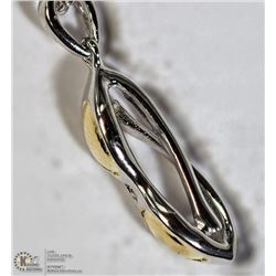 STERLING SILVER PENDANT WITH SILVER CHAIN