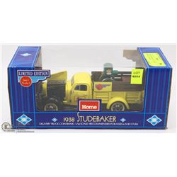 1938 STUDEBAKER DELIVERY TRUCK COIN BANK