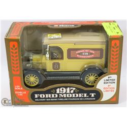 1917 FORD MODEL T DELIVERY TRUCK VAN COIN
