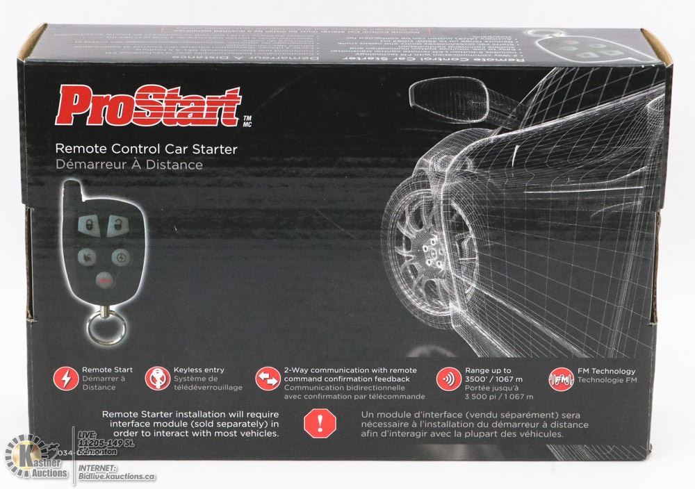 Prostart Remote Battery PROSTART REMOTE CONTROL CAR STARTER