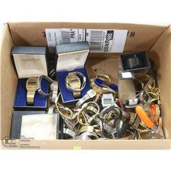 BOX OF ASSORTED WATCHES