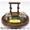Image 1 : ANTIQUE INKWELLS