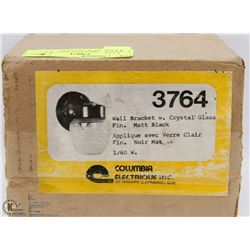 NEW COLUMBIA ELECTRIC WALL BRACKET WITH CRYSTAL