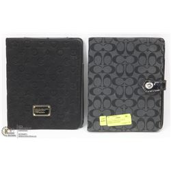 2 IPAD COVERS INCL COACH INSPIRED AND MARC