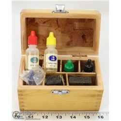 JEWELERS METAL TESTER WITH LOUPE INCL  10K, 18K,