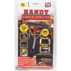 NEW 2PC VALUE PACK HANDY GRILL BBQ BRUSH