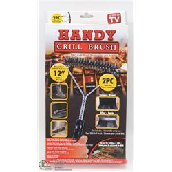 NEW 2PC VALUE PACK HANDY GRILL BBQ BRUSH