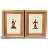 Image 1 : 2 ORIENTAL PETIT POINT FRAMED PICTURES