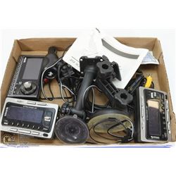 FLAT OF ASSORTED SIRIUS SATELLITE STREAMERS