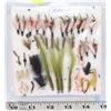 Image 1 : LOT OF 45 ASSORTED FLY TYING FLIES