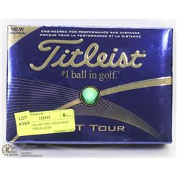 12 NEW TITLEIST NXT TOUR GOLF BALLS - 3 PER SLEEVE
