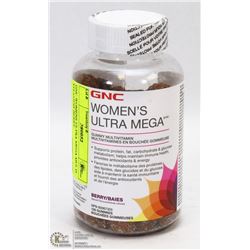 GNC WOMENS ULTRA MEGA MULTI VITAMINS BERRY