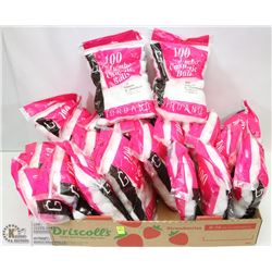 LARGE FLAT OF JUMBO COSMETIC BALLS