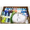 Image 1 : CRAFT & ART SUPPLIES INCL PAINTS, STENCILS & MORE