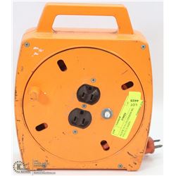 FLECK 25 FT EXTENSION REEL 125 VOLTS 10 AMPS