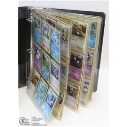 BLACK BINDER WITH OVER 80 POKÉMON