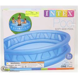 NEW INTEX SOFT SIDE POOL (3+ YEARS) -