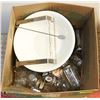 Image 1 : BOX OF CANNING JARS AND MORE