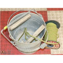 VINTAGE BUCKET AND WIRE
