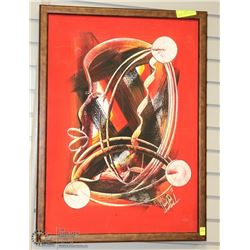 ABSTRACT MODERN PAINTING BBI ORIGINAL