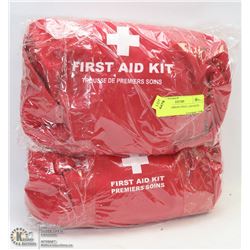 PAIR OF 7 PERSON FIRST AID KITS