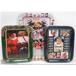 VINTAGE COKE TRAY LOT